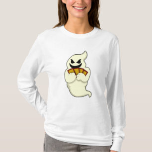 Ghost at Poker with Poker cards T-Shirt