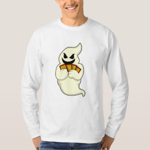 Ghost at Poker with Poker cards T-Shirt