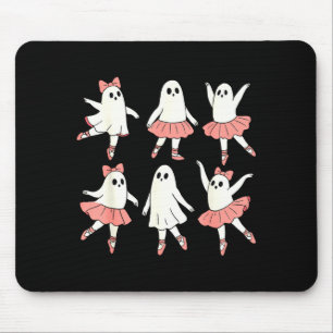 Ghost Ballerina Ballet Dance Teacher Halloween Cos Mouse Pad