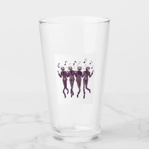 Ghost Barbershop Quartet Glass
