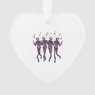 Ghost Barbershop Quartet Ornament
