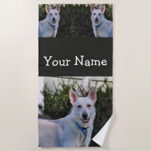 Ghost  beach towel