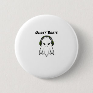 Ghost Beats 2 Inch Round Button