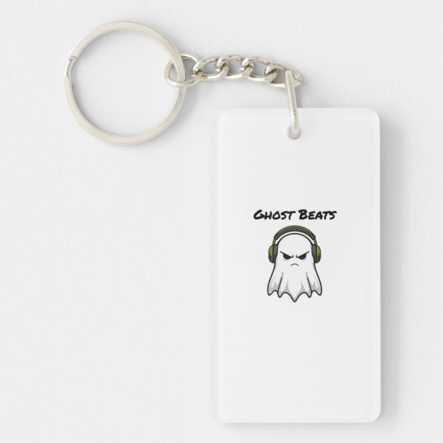 Ghost Beats Keychain (Front)