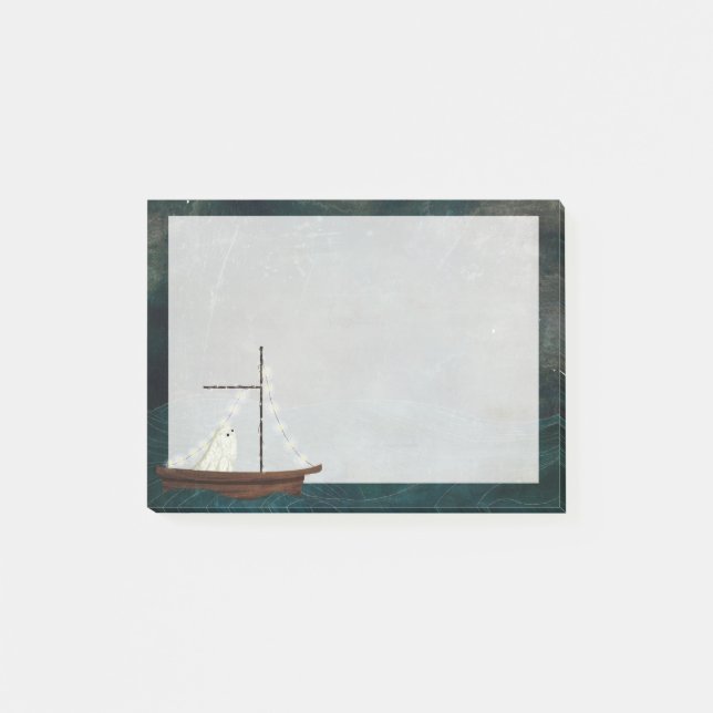 Ghost Boat Notepad (Front)