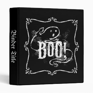 Ghost Boo Binder