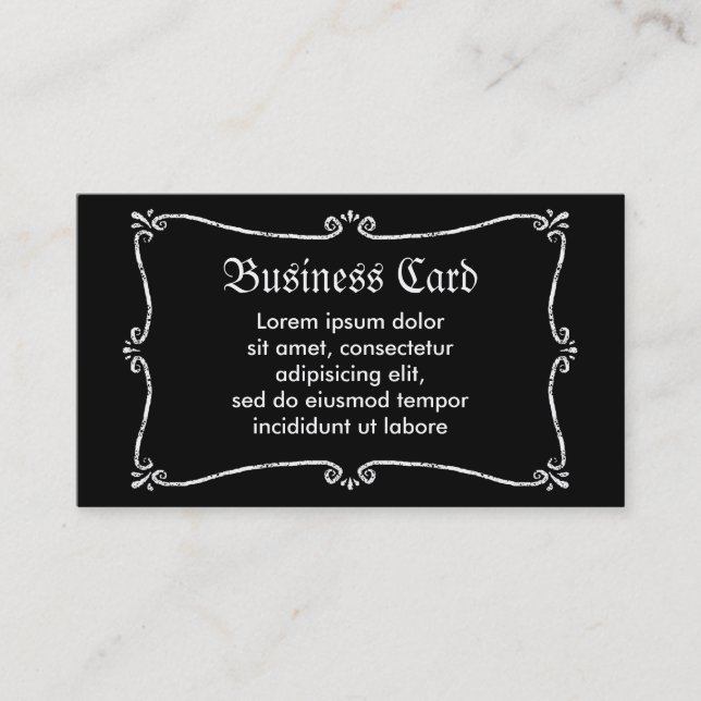 Ghost Boo Business Card (Front)