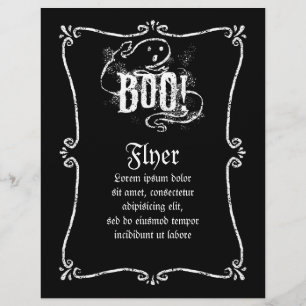 Ghost Boo Flyer