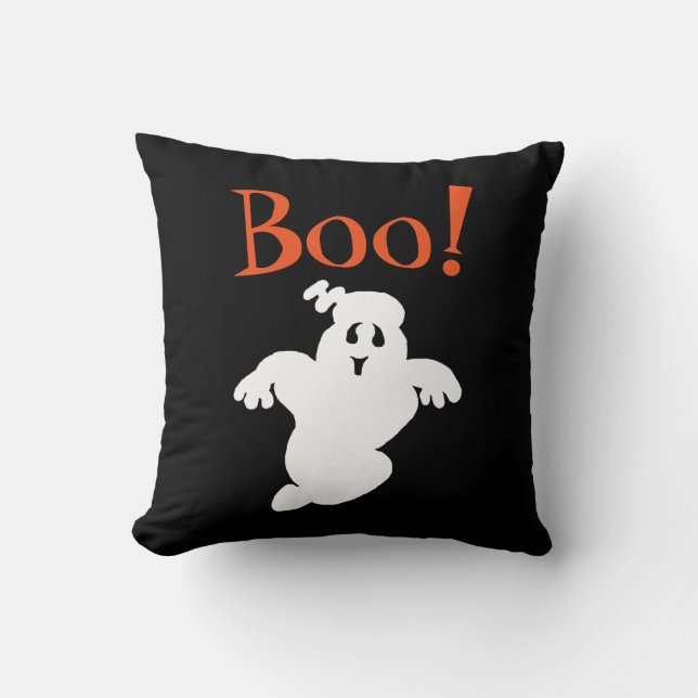 Ghost Boo Pillow (Front)