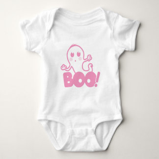 Ghost - Boo! (Pink) Baby Bodysuit