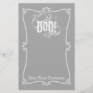 Ghost Boo Stationery