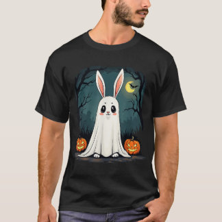 Ghost Bunny Halloween Boohop Ghost Bunny T-Shirt