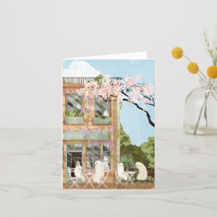 Ghost Cafe Thank You Card