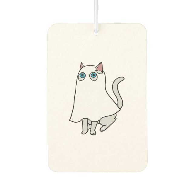Ghost Cat Classic T-Shirt_1 Air Freshener (Front)