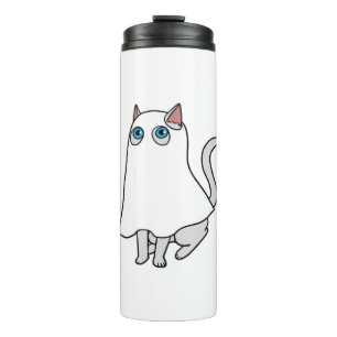 Ghost Cat Classic T-Shirt_1 Thermal Tumbler