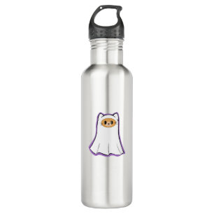 ghost cat Classic T-Shirt_3 710 Ml Water Bottle