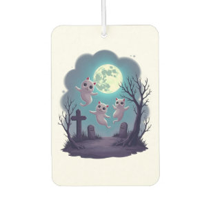 Ghost Cat Parade Air Freshener