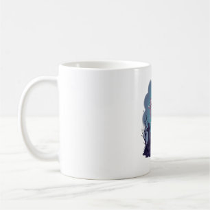 Ghost Cat Parade Coffee Mug