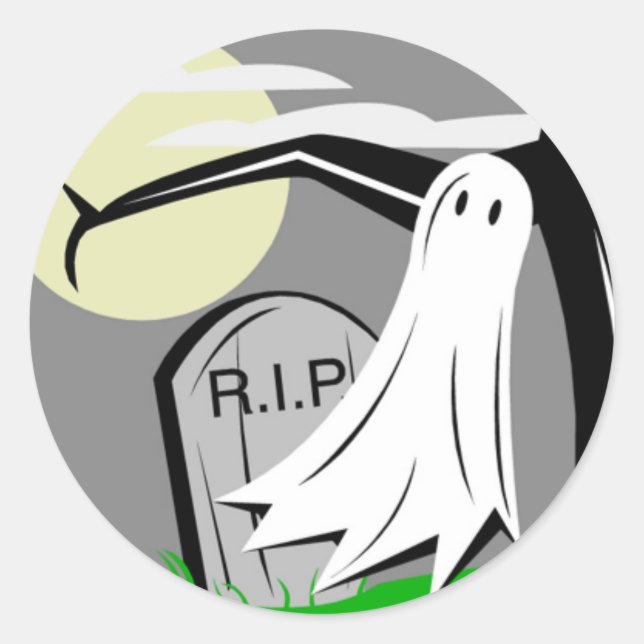 Ghost Cemetery Stickers (Front)