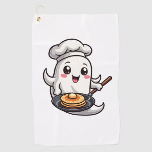 Ghost Chef – Funny Halloween Cooking Tee Golf Towel