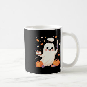 Ghost Chef With Sushi Tray Funny Halloween Spooky  Coffee Mug