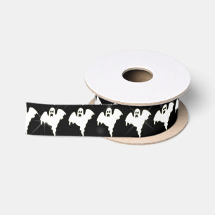 Ghost * choose background colour satin ribbon