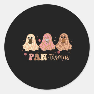 Ghost Conchas Mexican Halloween  Classic Round Sticker