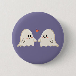 Ghost Couple in Love 2 Inch Round Button