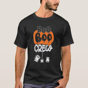 Ghost Cow Boo Boo Crew Funny Halloween For Mens, W T-Shirt