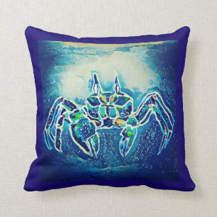 Ghost Crab 1 Throw Pillow
