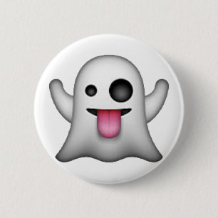 Ghost - Emoji 2 Inch Round Button