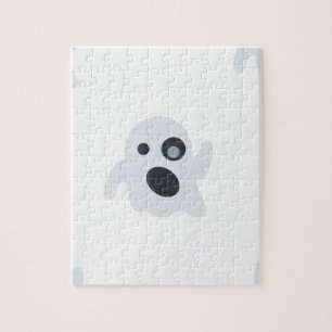 ghost emoji jigsaw puzzle