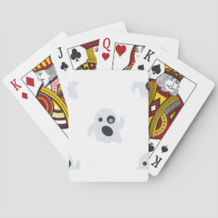 ghost emoji playing cards