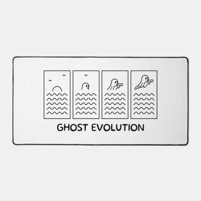Ghost Evolution Desk Mat (Front)
