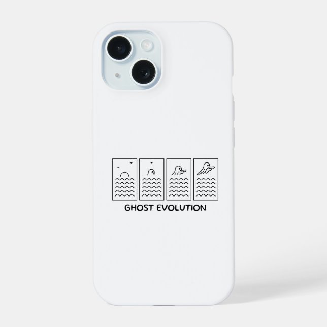 Ghost Evolution iPhone 15 Case (Back)