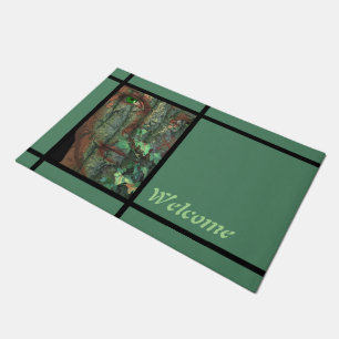 Ghost Face of Tree + your ideas Doormat
