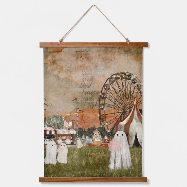 Ghost Fair Hanging Tapestry (Front)