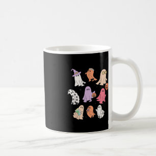 Ghost Friends Halloween AAC SLP Squad Speech Langu Coffee Mug