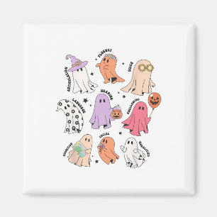 Ghost Friends Halloween Costume Aac Slp Squad Spee Magnet