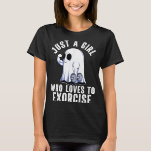 Ghost Funny Gym Workout Bodybuilding Soky Hallowee T-Shirt