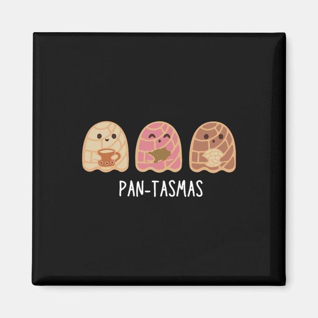 Ghost Funny Spooky Conchas Mexican Ghost 1  Magnet (Front)