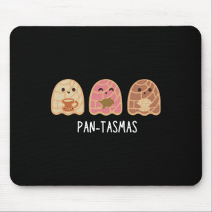 Ghost Funny Spooky Conchas Mexican Ghost 1  Mouse Pad