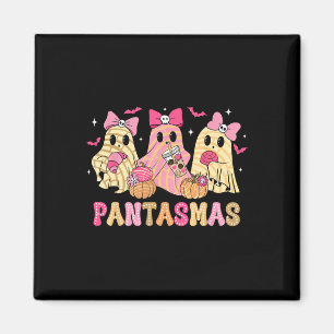 Ghost Funny Spooky Conchas Mexican Halloween Ghost Magnet