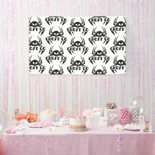 Ghost Go Spooky Season Banner (Party)
