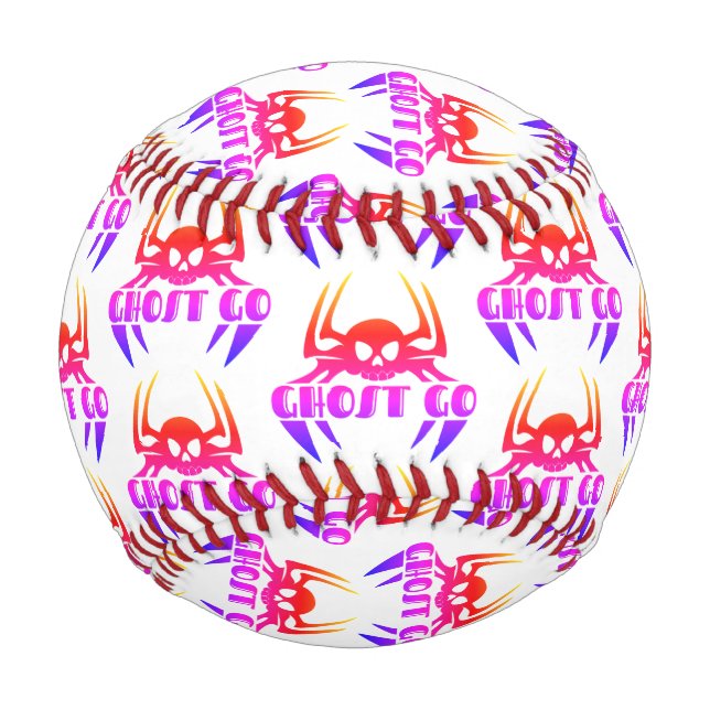 Ghost Go Spooky Season Baseball (Front)