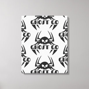 Ghost Go Spooky Season Canvas Print