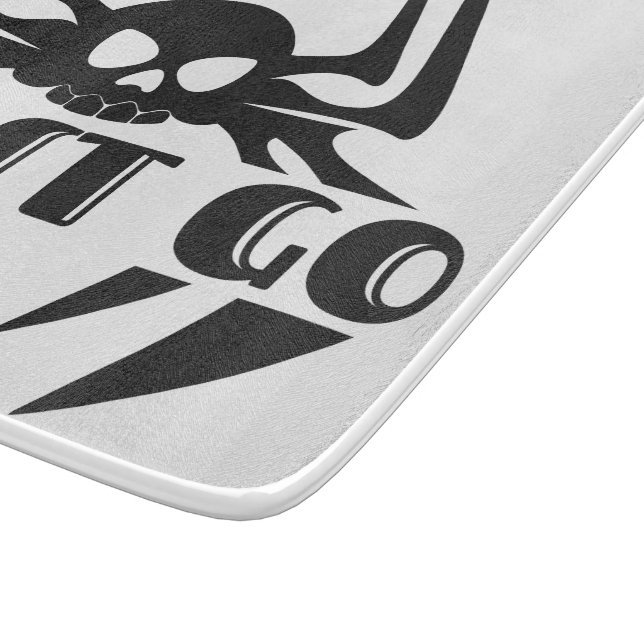 Ghost Go Spooky Season Cutting Board (Corner)