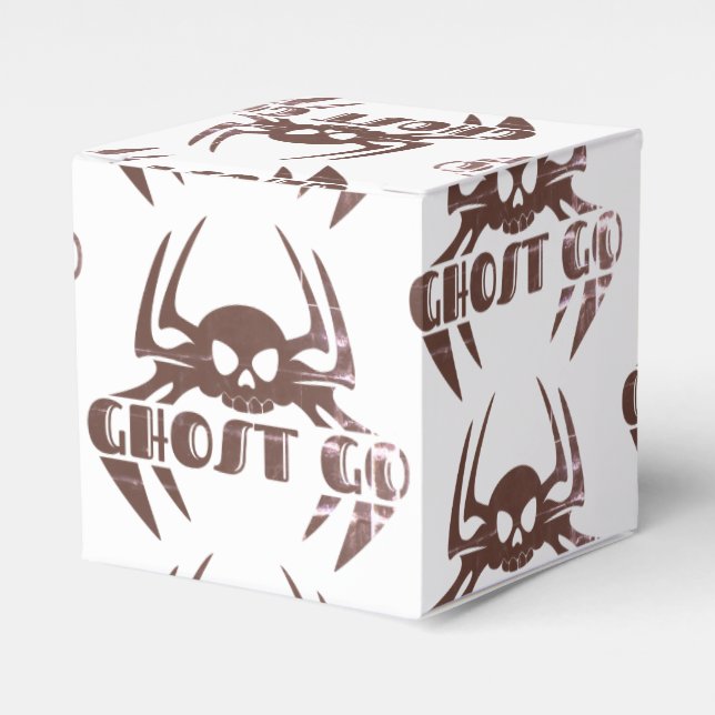Ghost Go Spooky Season Favor Box (Front Side)