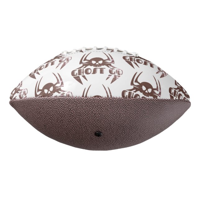 Ghost Go Spooky Season Football (Rotated 270)