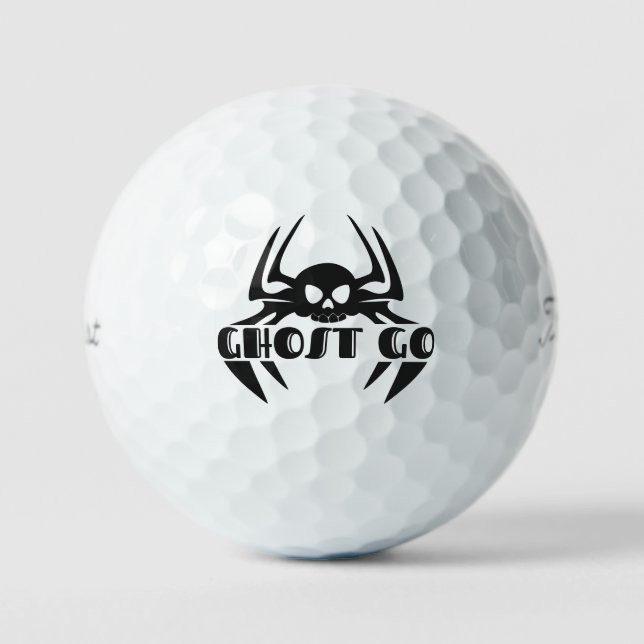 Ghost Go Spooky Season Golf Balls (Front)